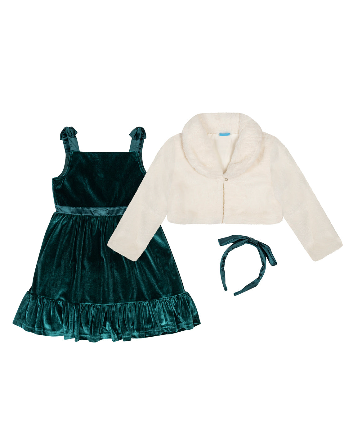 Girls Jacket and Dress Set