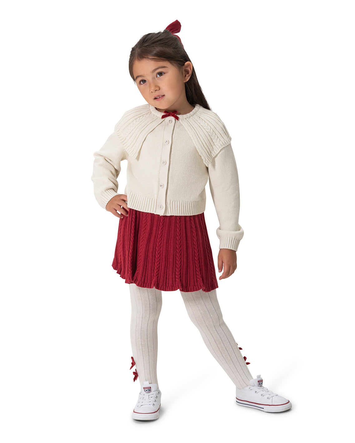 Girls Sweater and Skirt Set