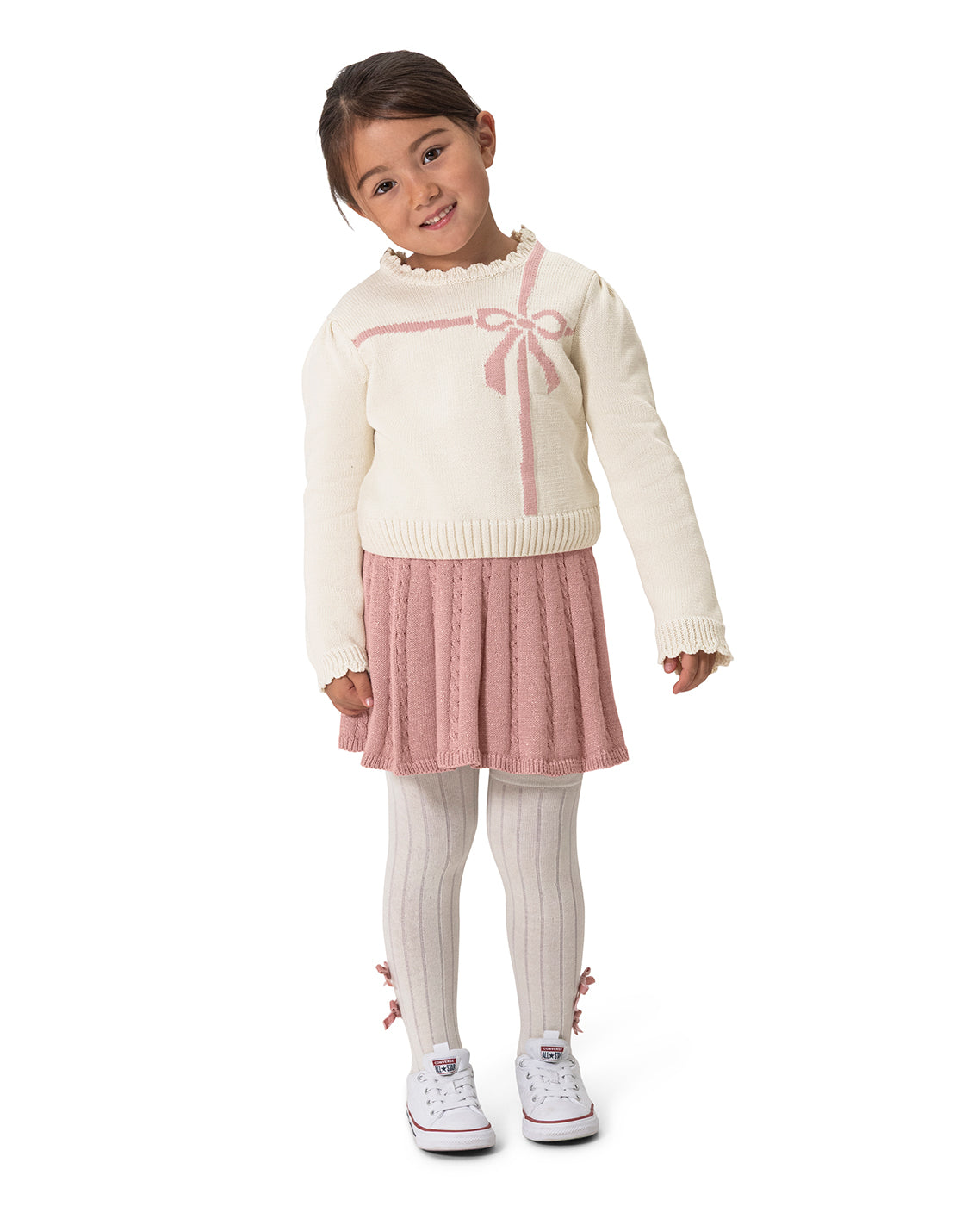 Girls Sweater and Skirt Set