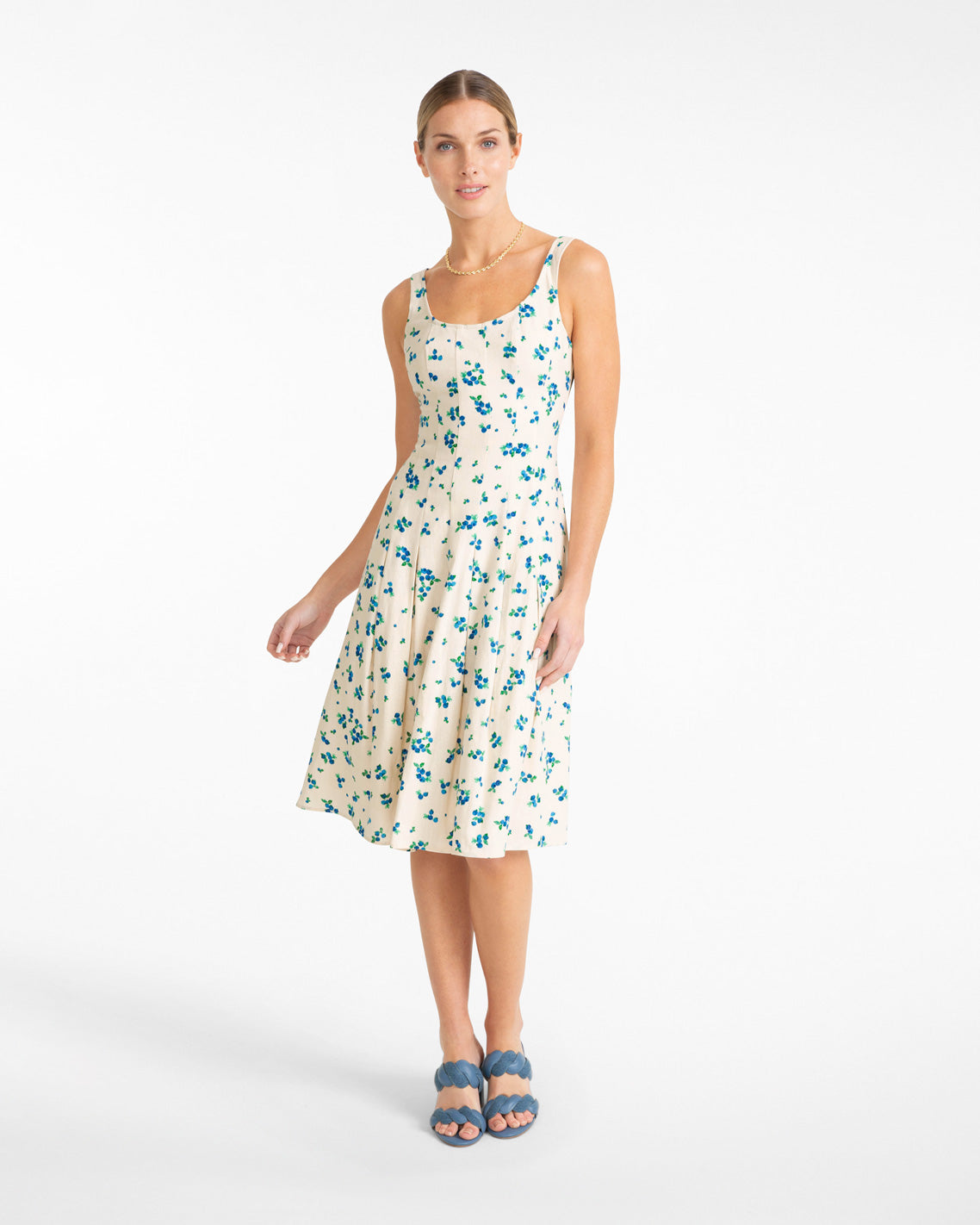 River Sleeveless Midi Dress