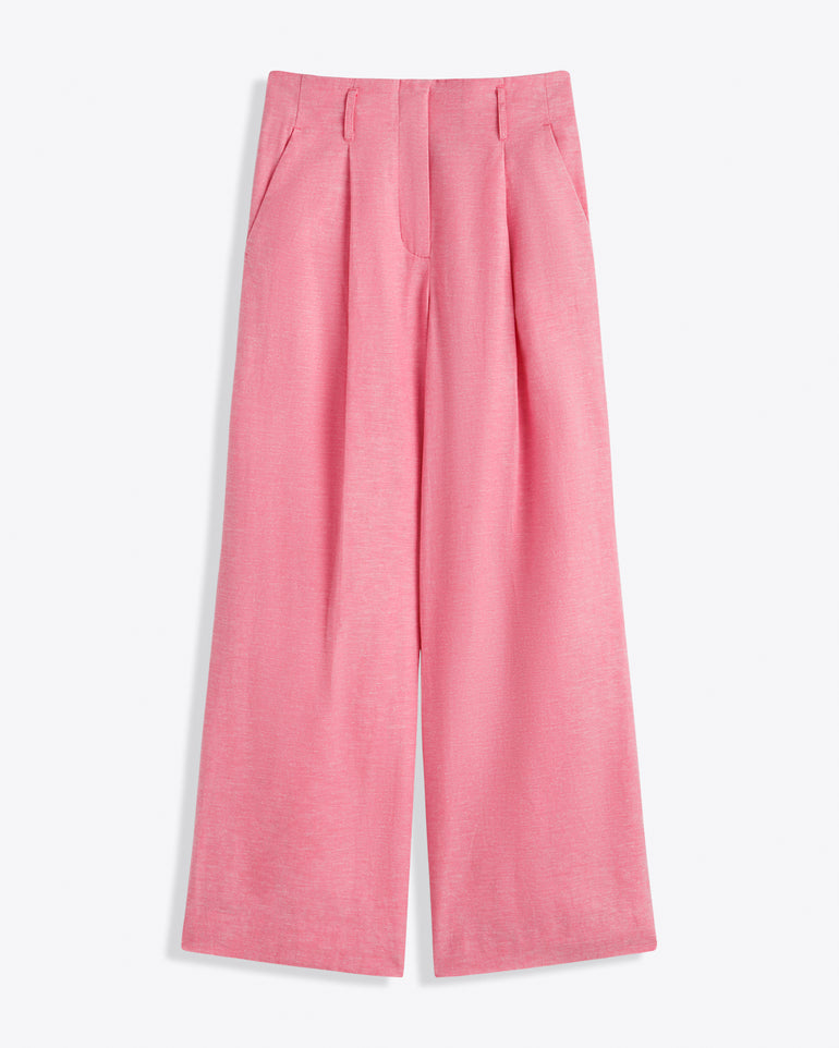 Linen Wide Leg Pants