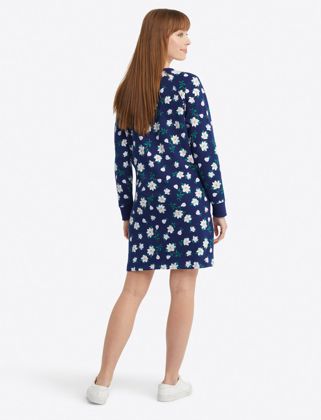 Natalie Sweatshirt Dress in Magnolia Draper James