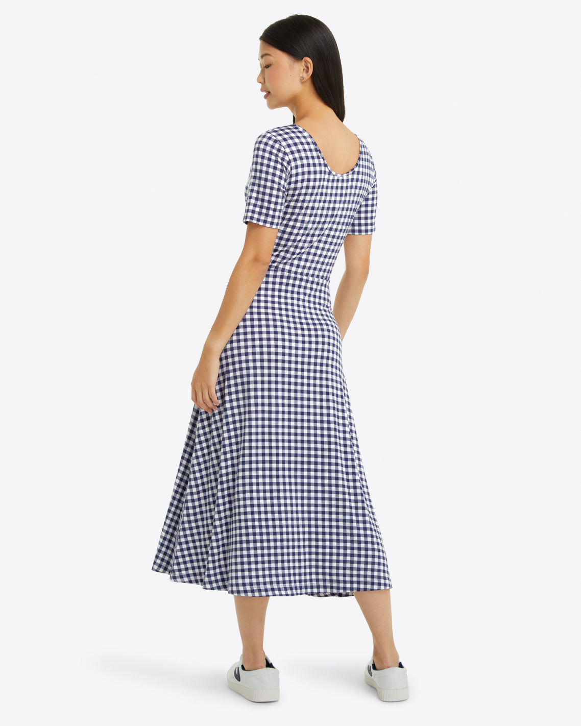 Tammy T-Shirt Dress in Gingham