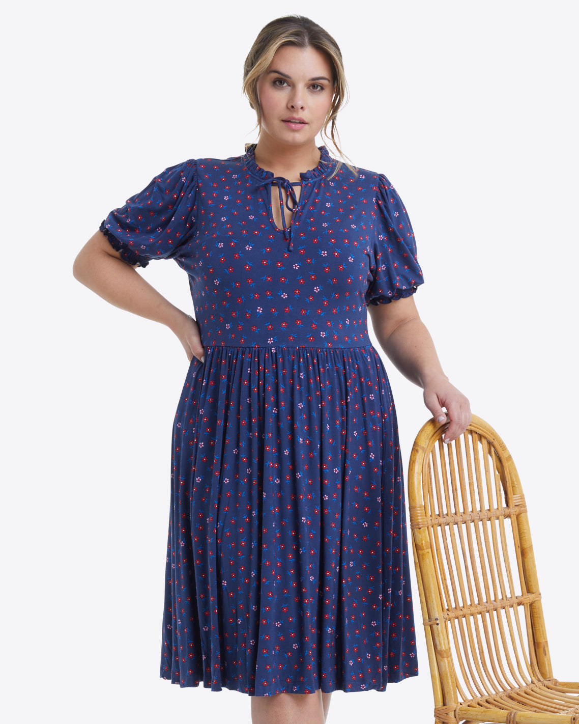 Nanci Dress Falling Daisies