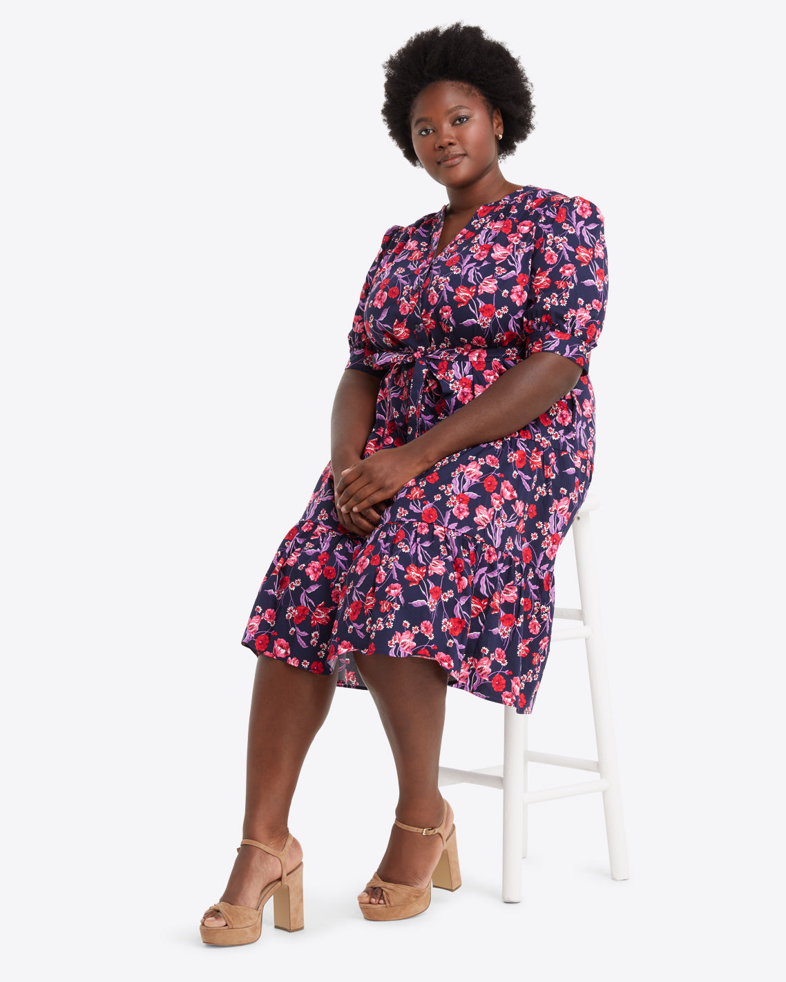 Loretta Shirtdress in Field Poppy – Draper James