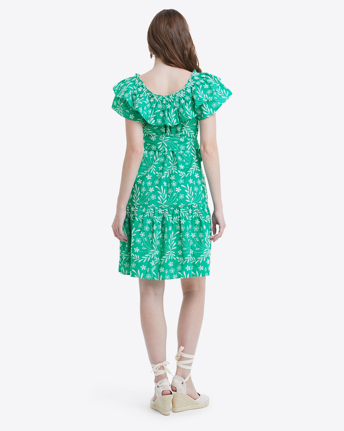 Sawyer Dress in Embroidered Floral