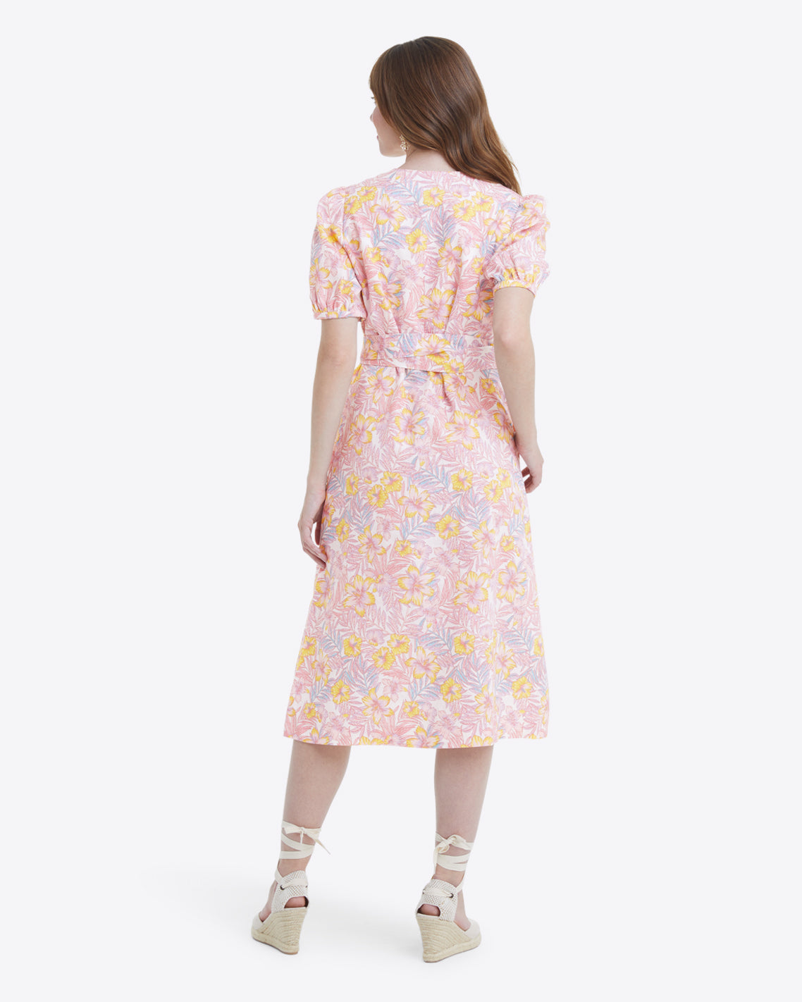 Rhonda Wrap Dress Lily Floral