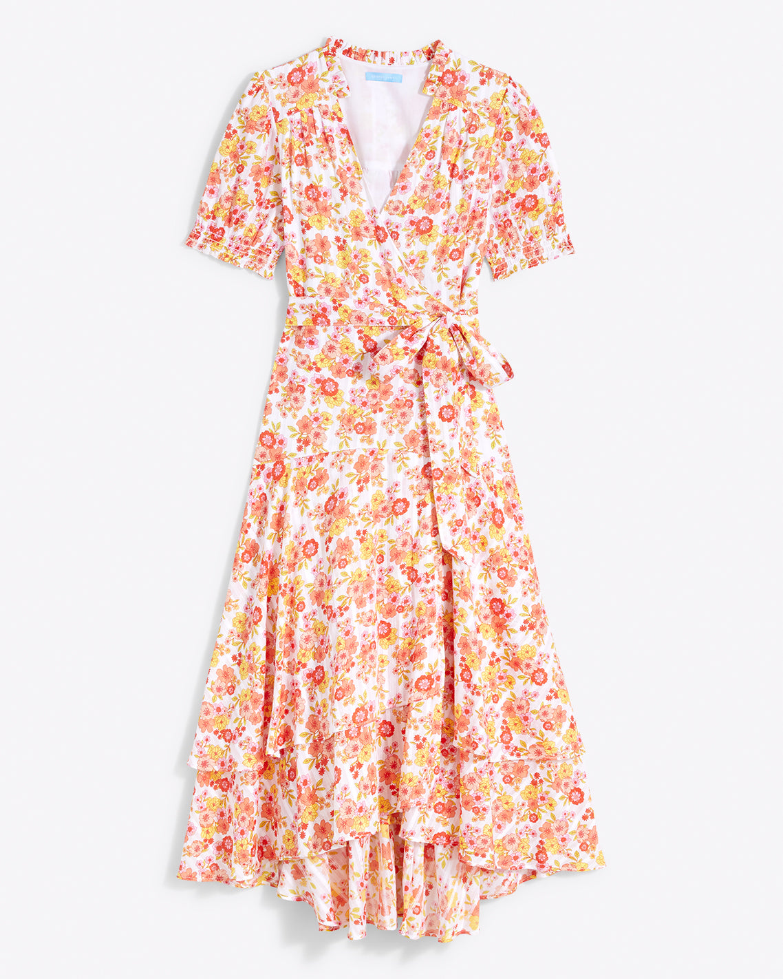 Naomi Wrap Dress in Field Blossom