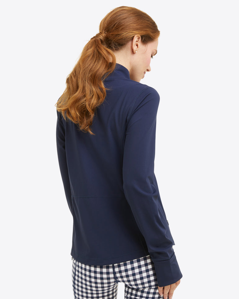 Warm Up Jacket in Navy