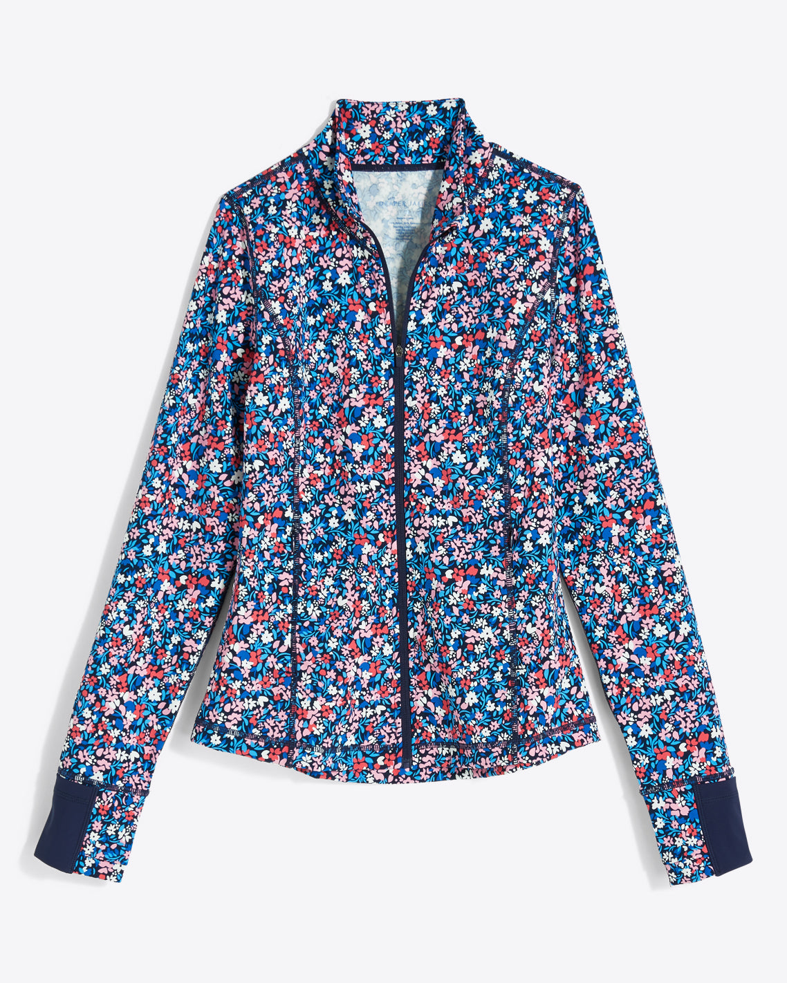 Warm Up Jacket in Allover Ditsy Floral