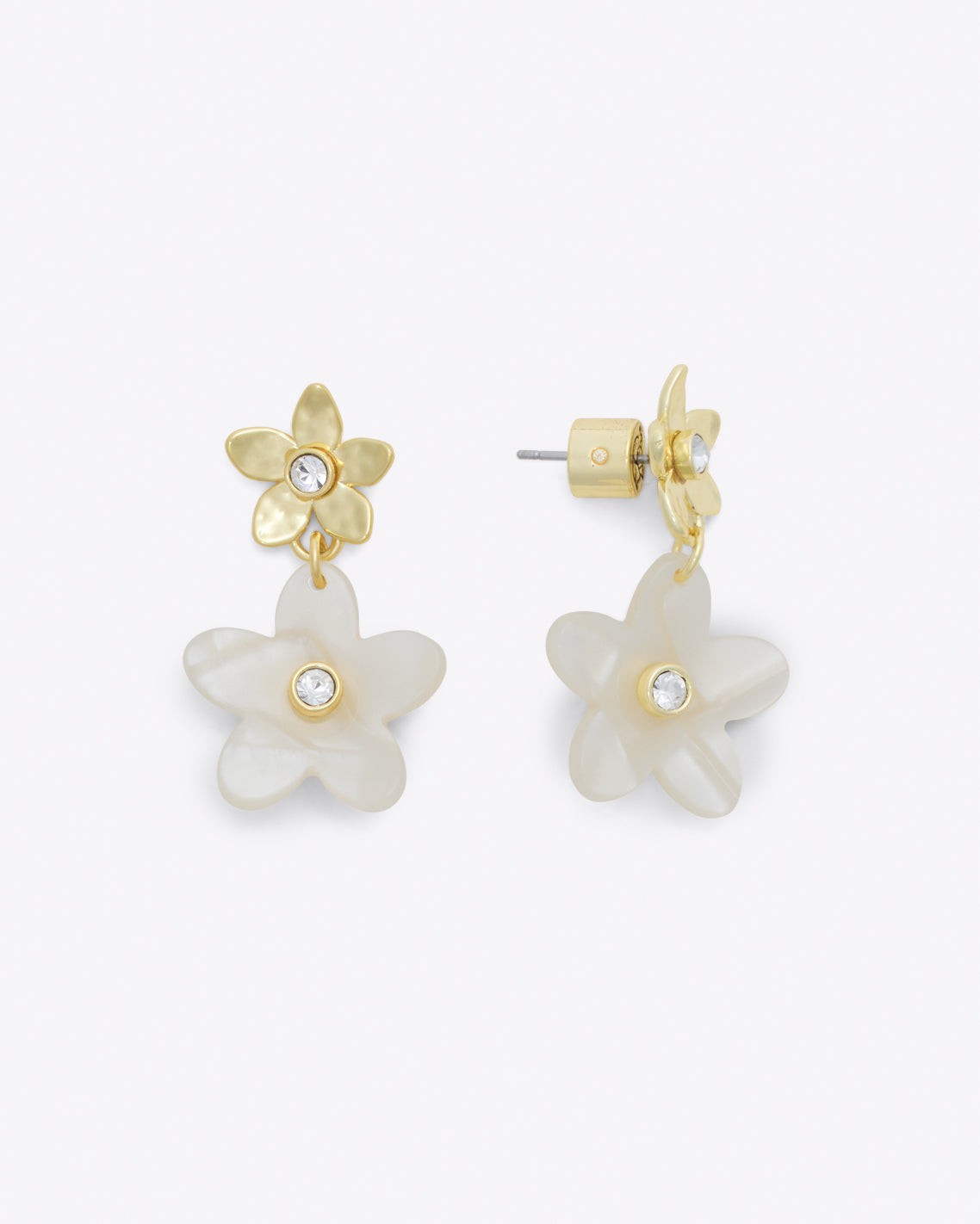 Double Flower Earring
