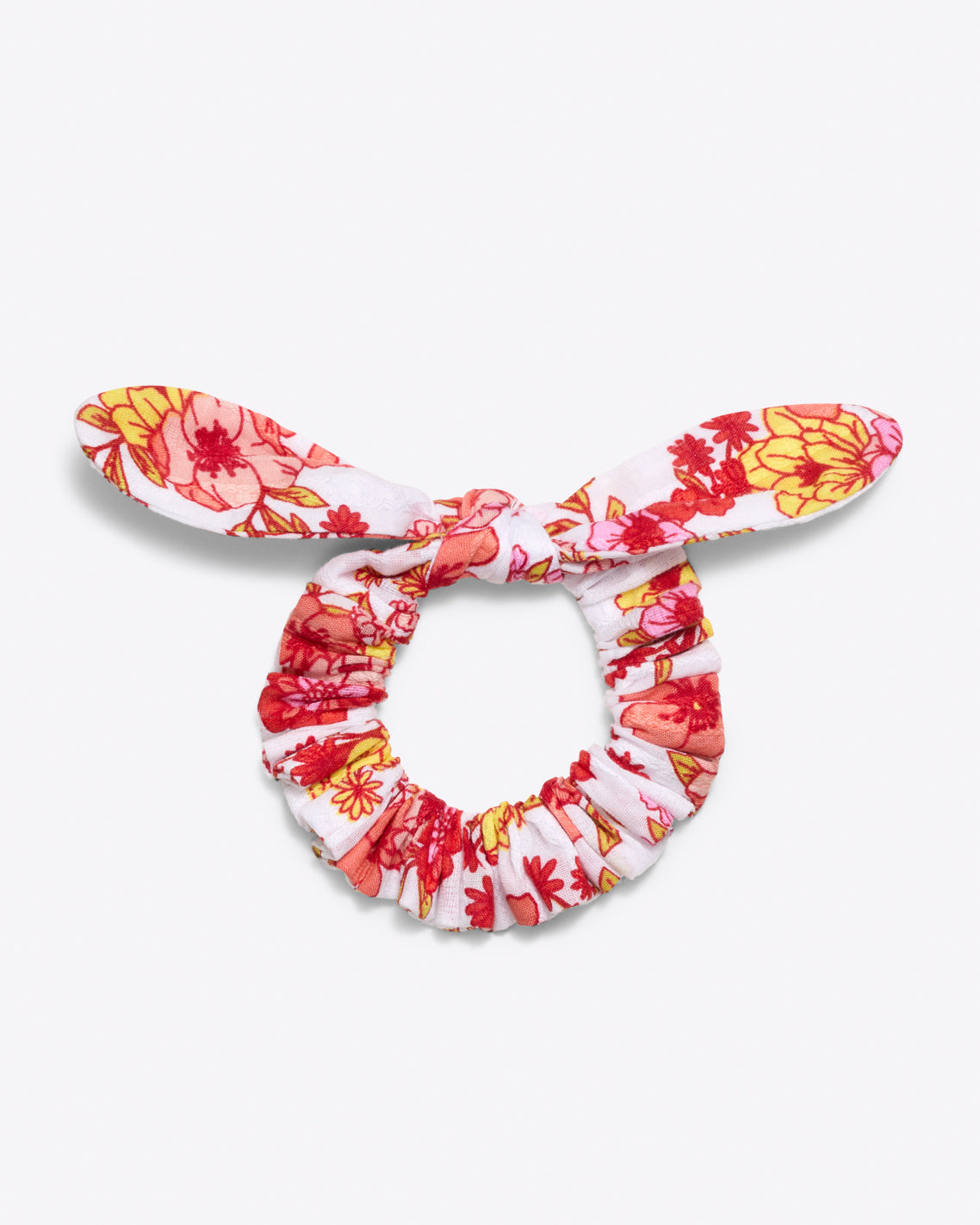 Bow Scrunchie in Field Blossom