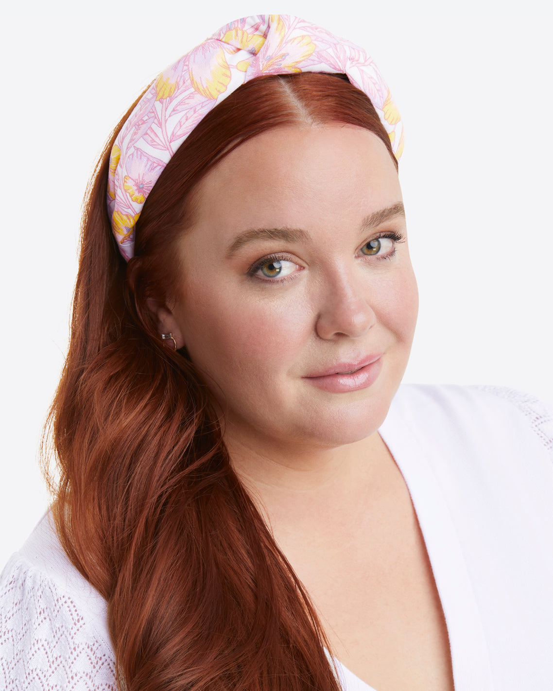 Knot Headband in Lily Floral