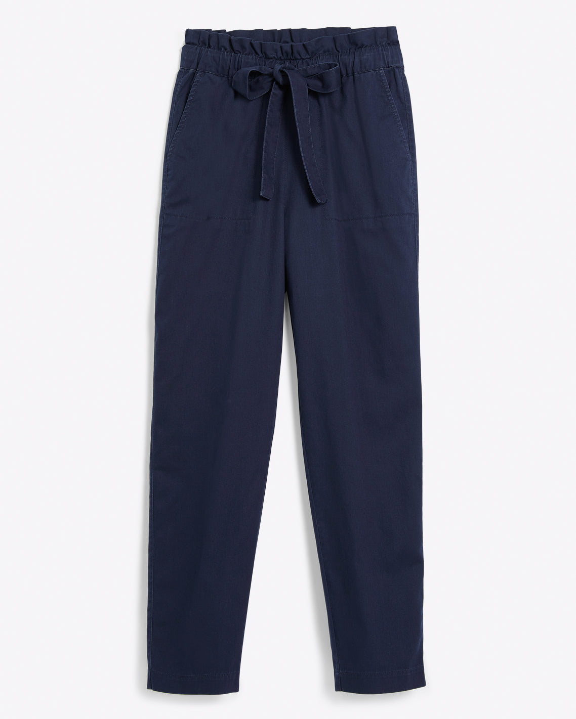 Paper Bag Pant in Washed Twill