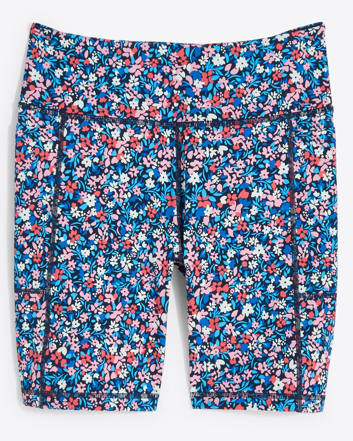 Bike Shorts in Allover Ditsy Floral