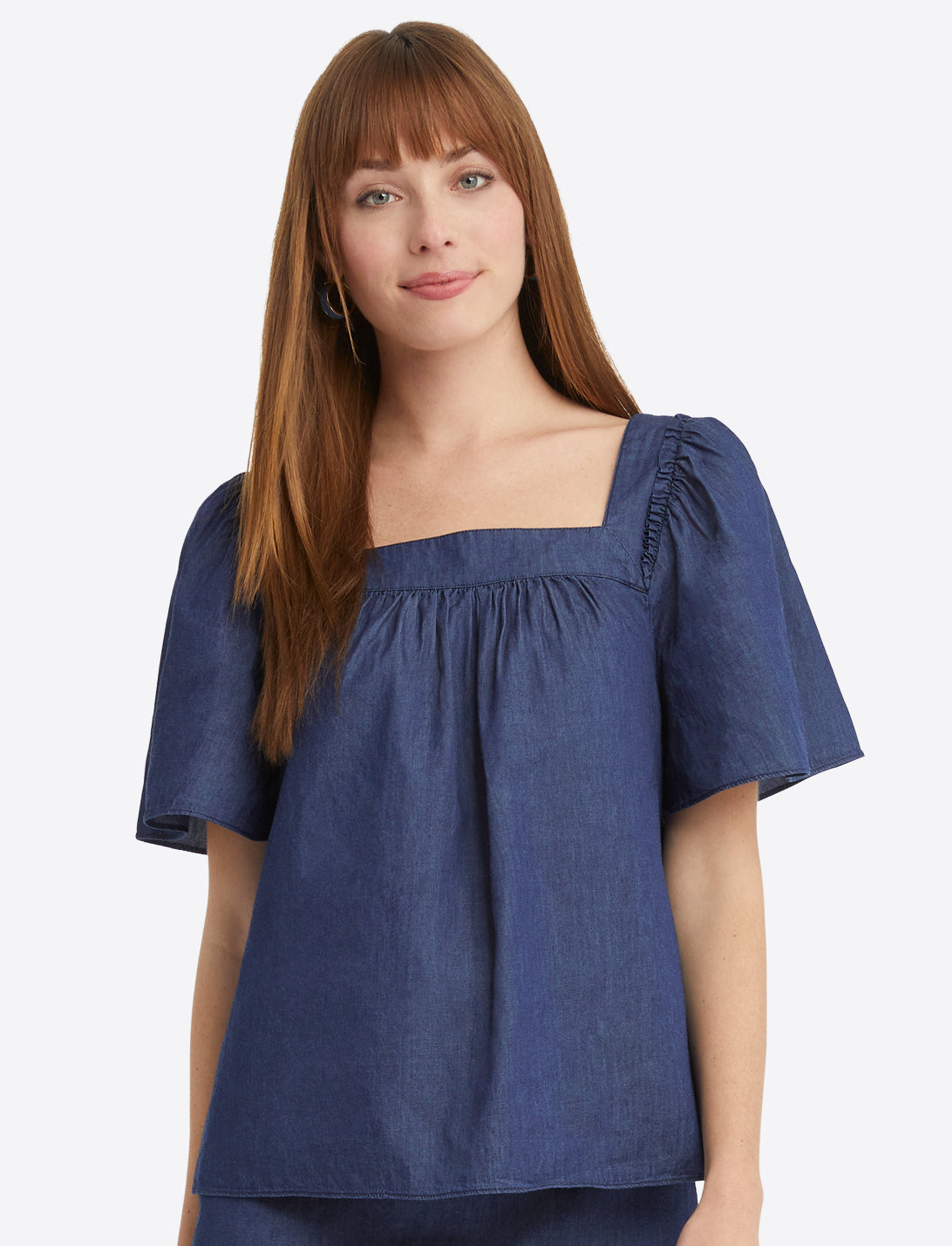 Maren Top Chambray