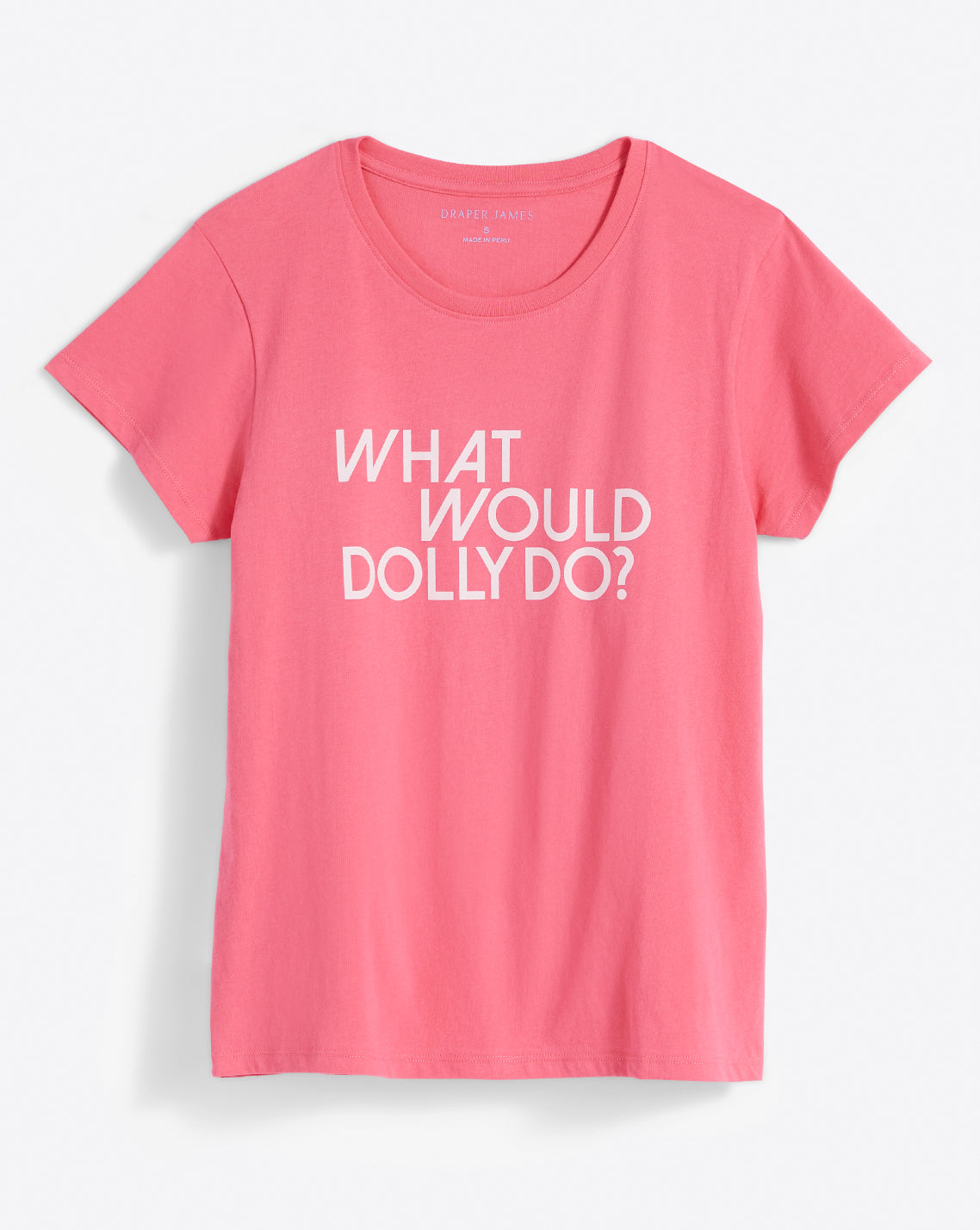 What Would Dolly Do Pink T-Shirt