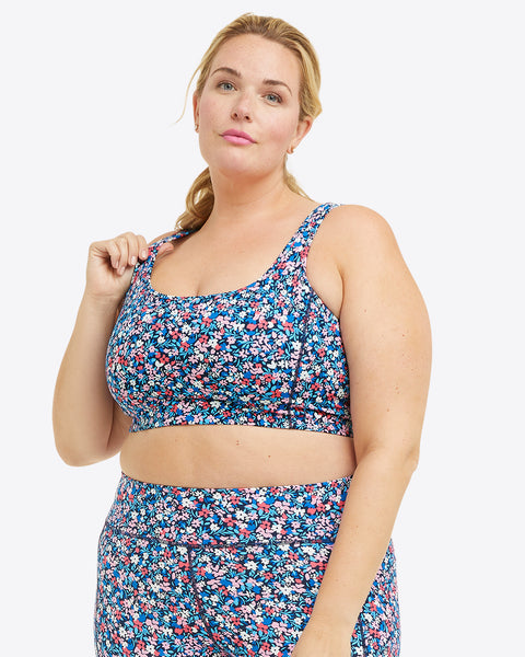 Ditsy Floral Sports Bra to match your Leggings or Shorts – Kikina