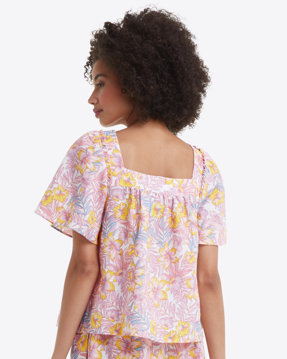 Maren Top in Lily Floral