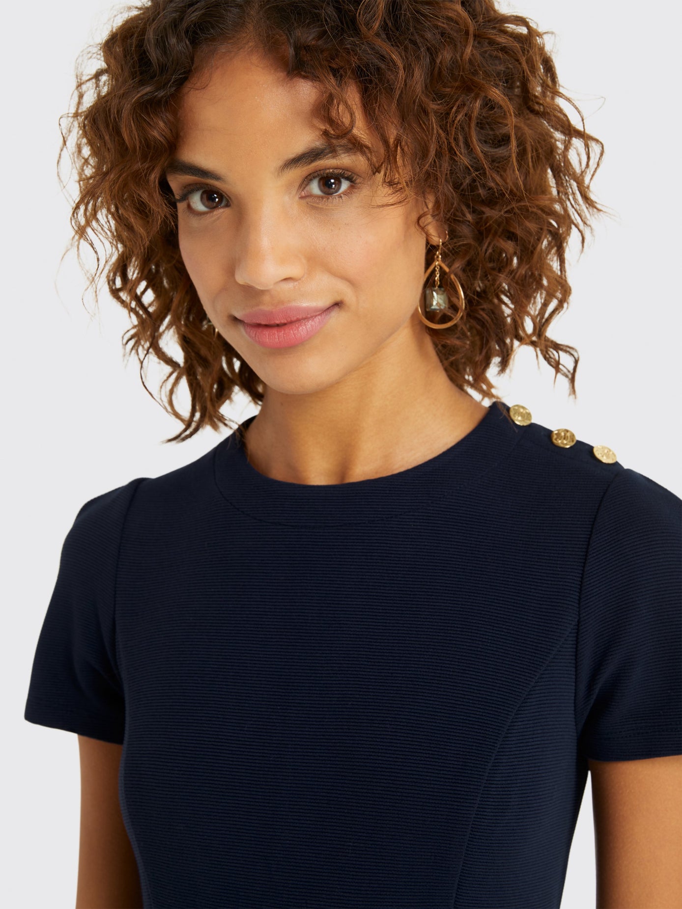 Sailor Button Dress Draper James