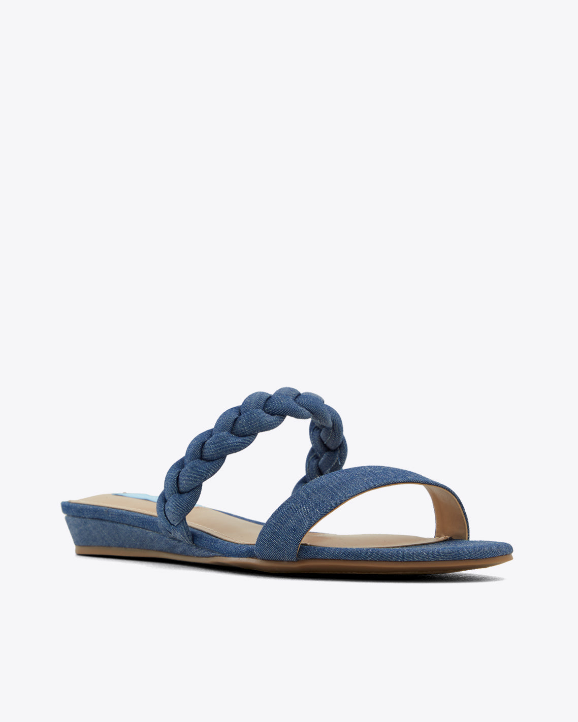 Braided Ellie Sandals in Chambray